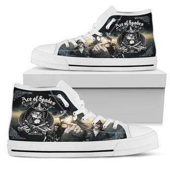 Motorhead For Men And Women Custom Canvas High Top Shoes | Favorety UK