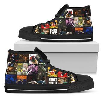 Music Shoes Tupac The Notorious Big Top Shoes Us Rapper High Top Shoes | Favorety CA