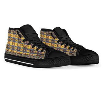 My Happy Place Gallifrey One Carpet Canvas High Top Shoes Sneakers - Monsterry UK