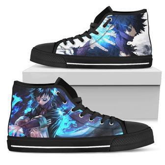 My Hero Academia Sneakers Mysterious Dabi High Top Shoes | Favorety