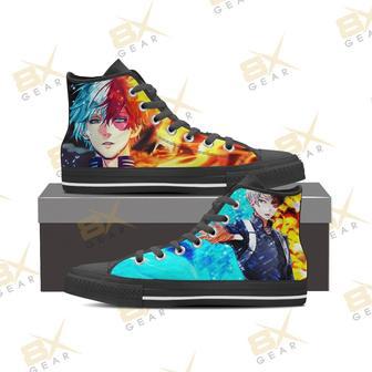 My Hero Academia Sneakers Shoto Todoroki High Top Shoes | Favorety DE