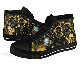 Naruto Sneakers Graphic High Top Shoes Anime Fan Gift Idea - Monsterry DE