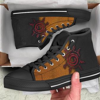 Naruto Sneakers Naruto Seal High Top Shoes For Anime Fan - Monsterry UK