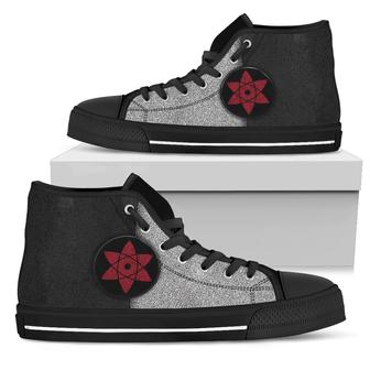 Naruto Sneakers Sharingan High Top Shoes Excellent Fan Gift - Monsterry AU