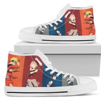 Naruto Squad High Top Shoes Sneakers For Anime Fan - Monsterry UK