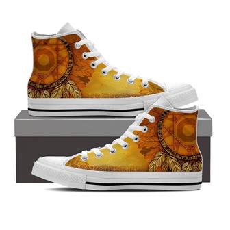 Native American Dream Catcher High Top Shoes Sneakers - Monsterry DE