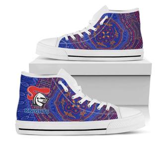 Newcastle Knights Indigenous High Top Shoes NRL - Monsterry UK