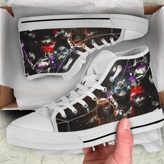 Ninja Turtles For Man And Women Custom Canvas High Top Shoes | Favorety AU