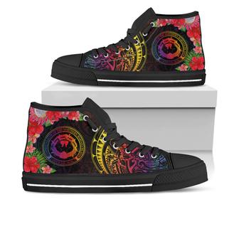 Northern Mariana Islands High Top Shoes - Tropical Hippie Style - Monsterry AU