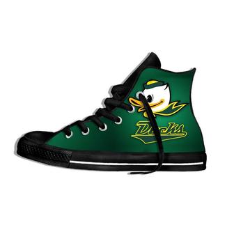Oregon Ducks Sneaker for Men and Women High Top Shoes - Monsterry UK