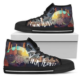 Pink Floyd For Men And Women Custom Canvas High Top Shoes | Favorety CA