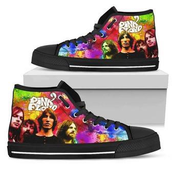 Pink Floyd High Top Shoes For Women, Shoes For Men Custom Shoes | Favorety DE