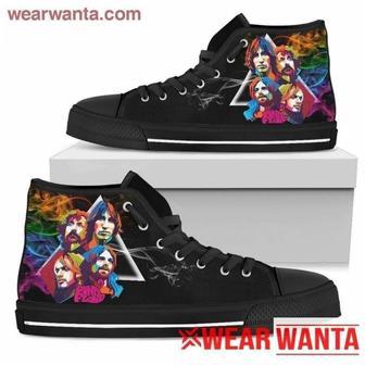 Pink Floyd High Top Shoes Sneakers For Musics Fan Gift | Favorety CA