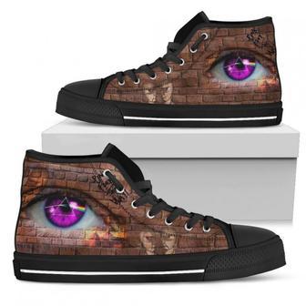 Pink Floyd Wall High Top Shoes Gift for Music Lovers | Favorety AU