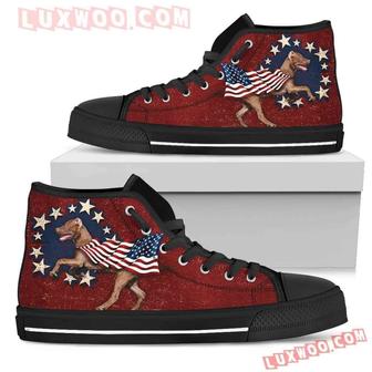 Pitbull Independence Day High Top Shoes Sport Sneakers - Monsterry UK