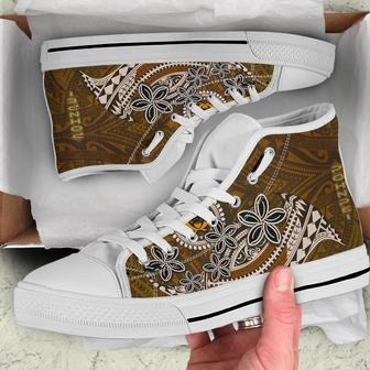 Pohnpei High Top Shoes - Polynesian Boar Tusk - - Monsterry UK