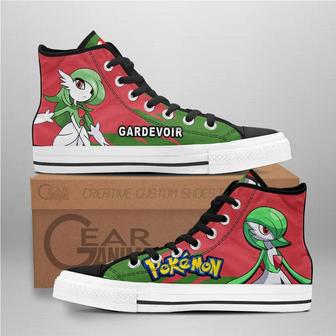 Pokemon Gardevoir High Top Shoes Custom Anime Sneakers | Favorety CA