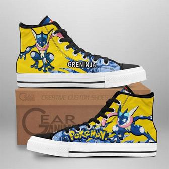 Pokemon Greninja High Top Shoes Custom Anime Sneakers | Favorety CA