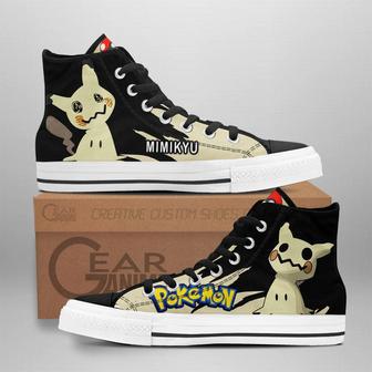 Pokemon Mimikyu High Top Shoes Custom Anime Sneakers | Favorety CA