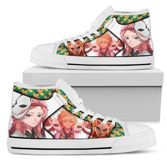 Sabito Demon Slayer Sneakers High Top Shoes Anime Fan | Favorety DE