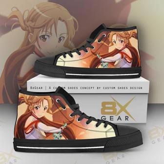 Sao High Top Shoes Yuuki Asuna Warrior Anime | Favorety CA