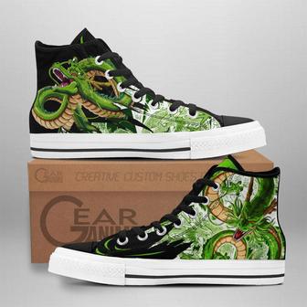 Shenron High Top Shoes Custom Manga Anime Dragon Ball Sneakers | Favorety