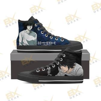 Shinigami L Sneakers Death Note High Top Shoes Anime Fan | Favorety DE