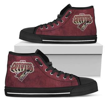 Simple Logo Arizona Coyotes High Top Shoes | Favorety