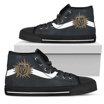 Simple Van Sun Flame Vegas Golden Knights High Top Shoes | Favorety DE