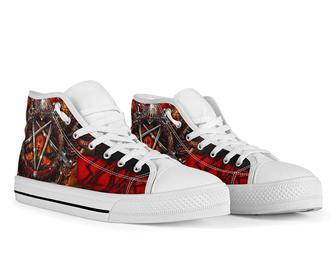 Slayer For Men And Women Custom Canvas High Top Shoes - Monsterry UK