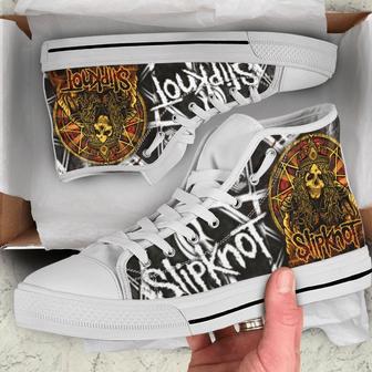 Slipknot For Man And Women Custom Canvas High Top Shoes | Favorety AU