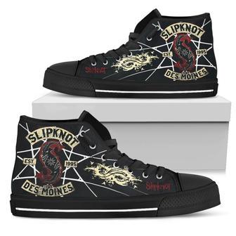 Slipknot For Men And Women Custom Canvas High Top Shoes | Favorety DE