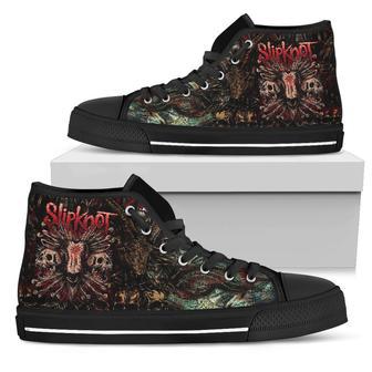 Slipknot For Men And Women Custom Canvas High Top Shoes | Favorety AU