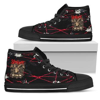 Slipknot For Men And Women Custom Canvas High Top Shoes | Favorety CA