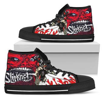 Slipknot For Men And Women Custom Canvas High Top Shoes | Favorety DE