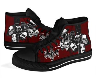 Slipknot s Sneakers Rock Band Fan High Top Shoes | Favorety