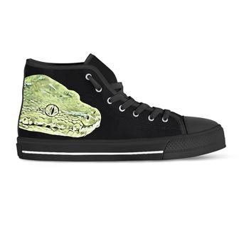Snake Draw Art II Womens High Top Shoes - Monsterry AU