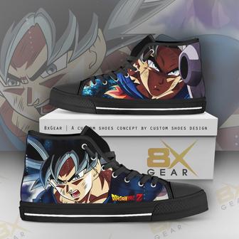 Son Goku High Top Shoes Dragon Ball Anime Sneakers Design For Fan | Favorety UK