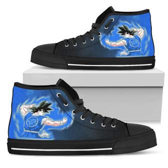 Son Goku Saiyan Power Detroit Lions High Top Shoes | Favorety CA