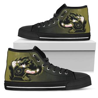 Son Goku Saiyan Power New Orleans Saints High Top Shoes | Favorety