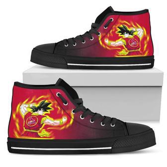 St. Louis Cardinals Goku Saiyan Power High Top Shoes | Favorety CA