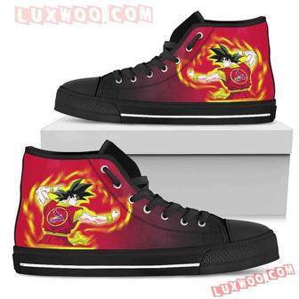 St Louis Cardinals Goku Saiyan Power High Top Shoes Sport Sneakers | Favorety CA