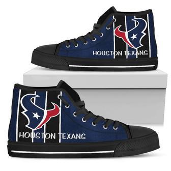 Steaky Trending Fashion Sporty Houston Texans High Top Shoes | Favorety AU