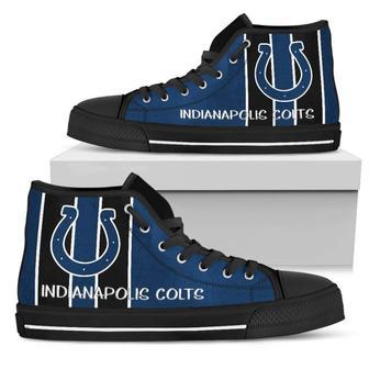 Steaky Trending Fashion Sporty Indianapolis Colts High Top Shoes | Favorety UK