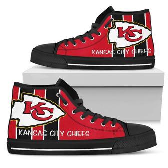 Steaky Trending Fashion Sporty Kansas City Chiefs High Top Shoes | Favorety CA