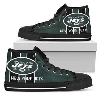 Steaky Trending Fashion Sporty New York Jets High Top Shoes | Favorety UK