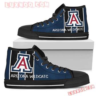Steaky Trending Fashion Y Arizona Wildcats High Top Shoes Sport Sneakers | Favorety