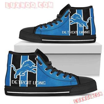 Steaky Trending Fashion Y Detroit Lions High Top Shoes Sport Sneakers | Favorety DE