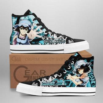 Steins Gate Shiina Mayuri High Top Shoes Custom Manga Anime Sneakers | Favorety DE