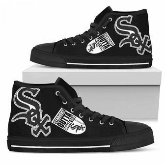 Straight Outta Chicago White Sox High Top Shoes | Favorety CA